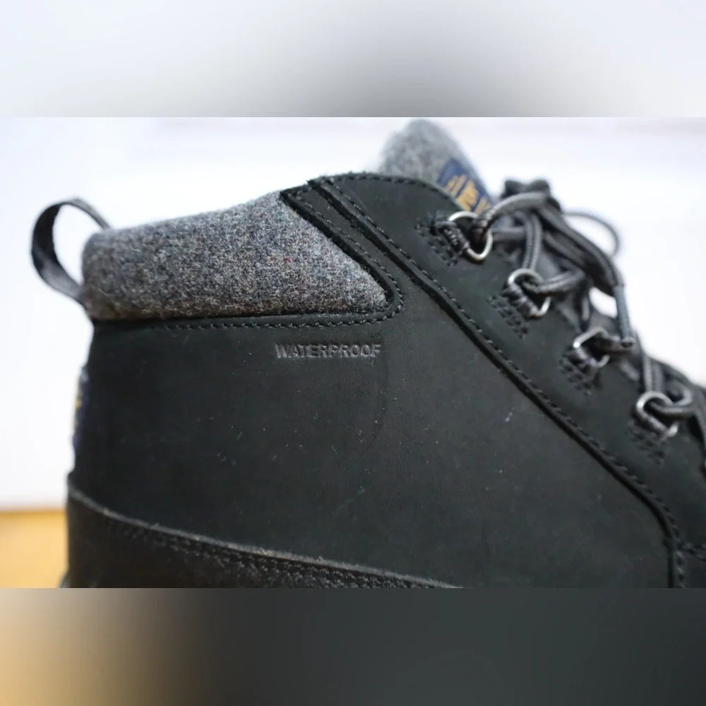 Pendleton Men’s Black Waterproof Winter Traction Boots – Size 10–10.5. - Picture 5 of 14